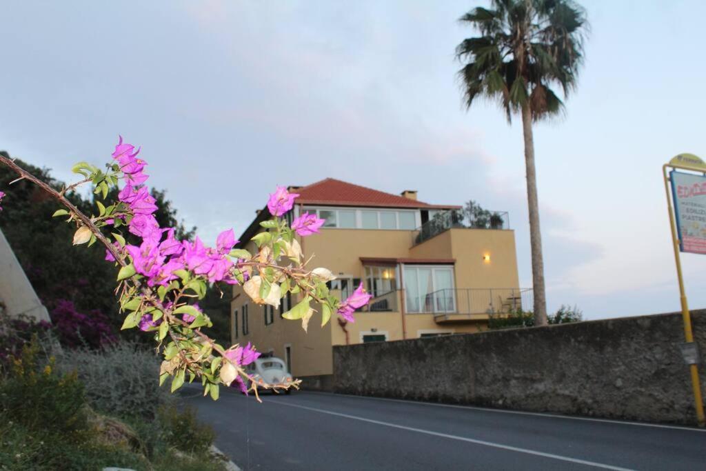 Appartamento Romantico Con Piscina Cervo Bagian luar foto